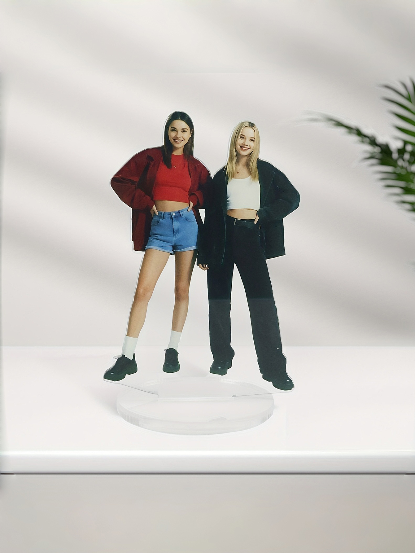 1-Piece 2D Flat Personalized Photo Decor - Custom Acrylic Photo Double-Sided Keepsake